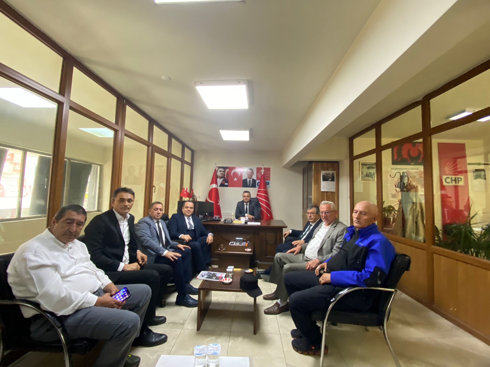 AGC’den CHP İl Başkanı Erhan’a Ziyaret
