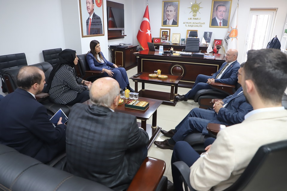 AK Parti İstanbul Milletvekili Ayaydın, Afyonkarahisar Teşkilatıyla Buluştu