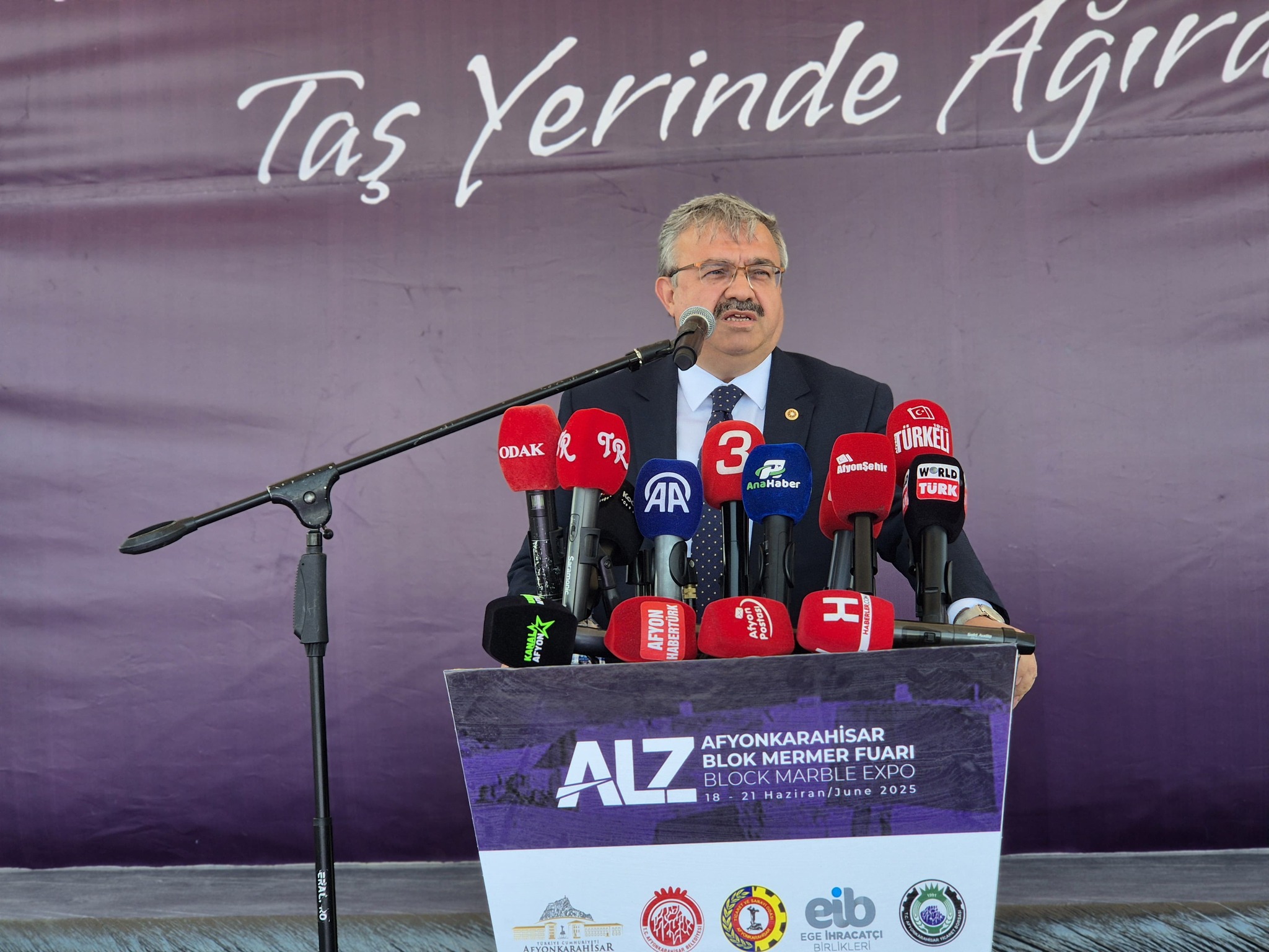 Afyonkarahisar ALZ Blok Mermer Fuarı Kapılarını Açtı!
