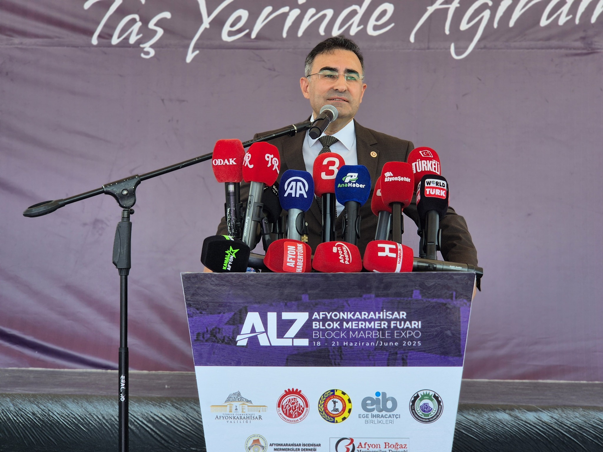 Afyonkarahisar ALZ Blok Mermer Fuarı Kapılarını Açtı!