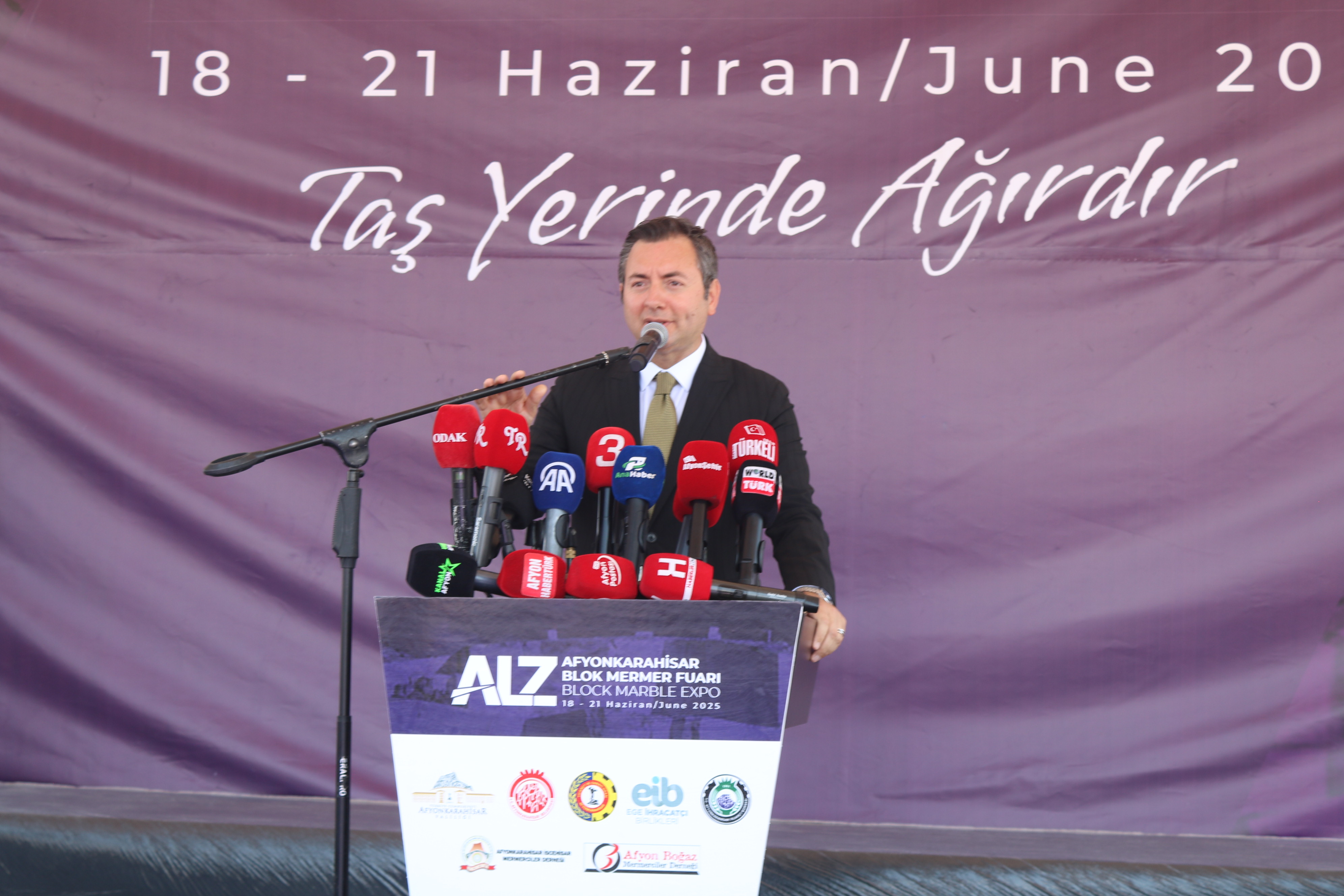 Afyonkarahisar ALZ Blok Mermer Fuarı Kapılarını Açtı!
