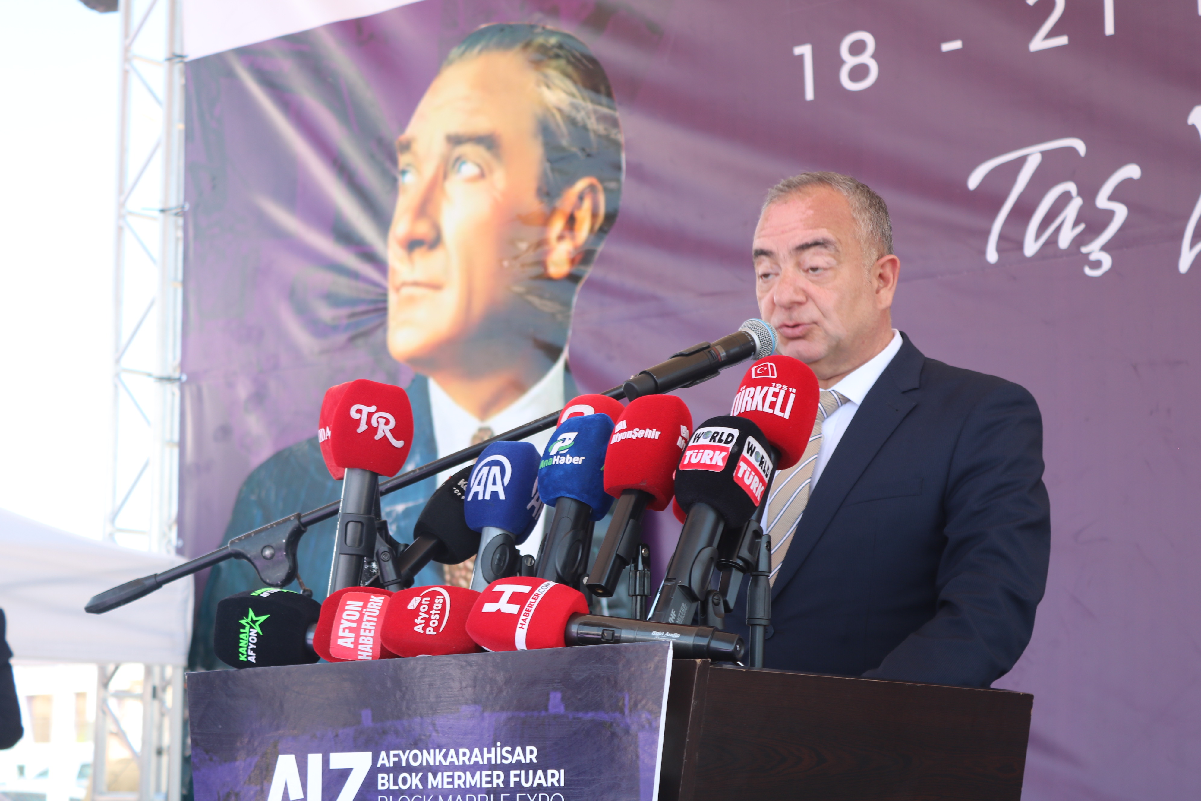 Afyonkarahisar ALZ Blok Mermer Fuarı Kapılarını Açtı!