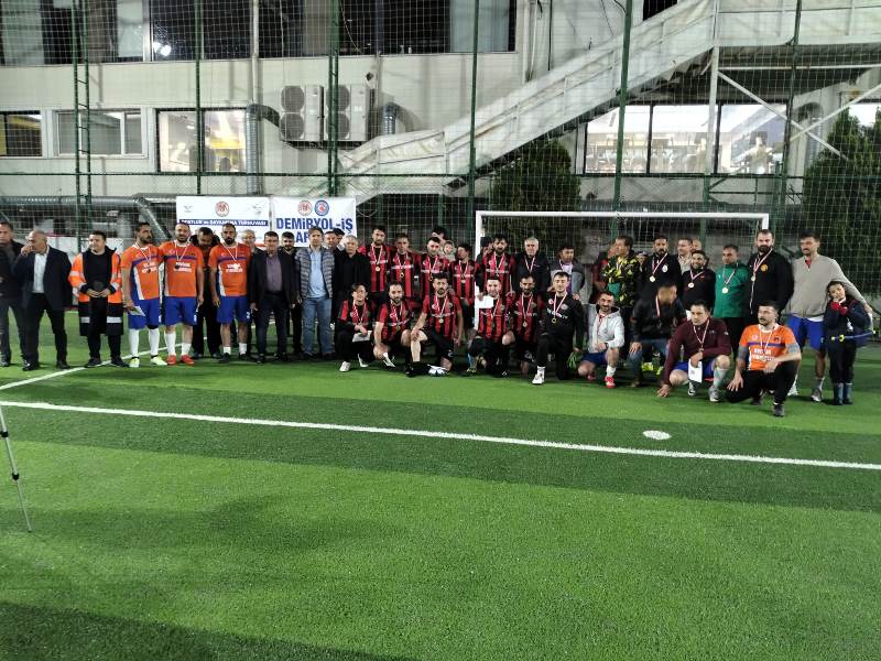 Devlet Demiryolları İşçi Sendikası Futbol Turnuvası Sona Erdi