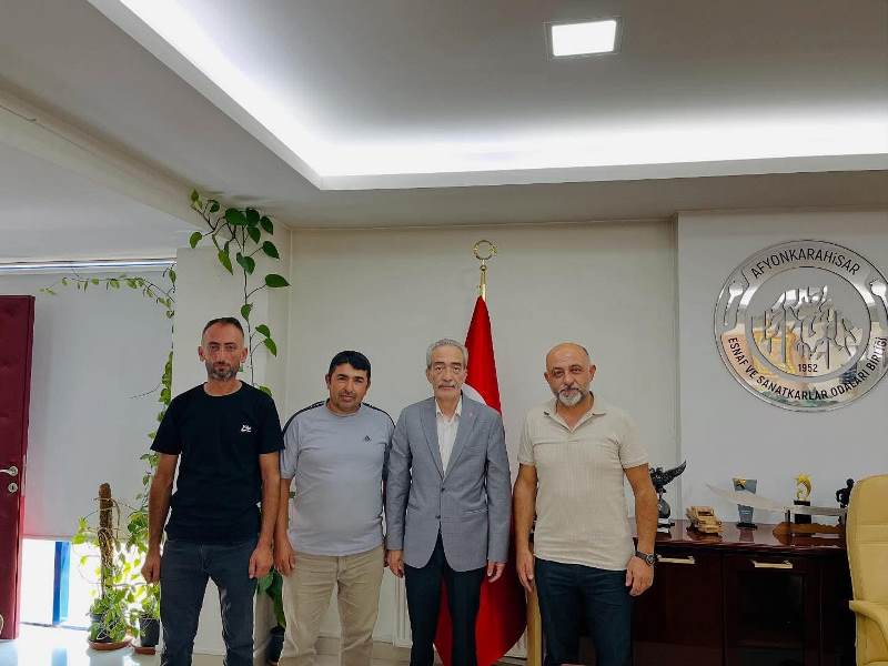 Çay Çiftçi Mallarını Koruma Başkanlığından AESOB’a Nezaket Ziyareti