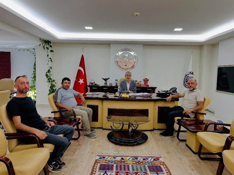 Çay Çiftçi Mallarını Koruma Başkanlığından AESOB’a Nezaket Ziyareti