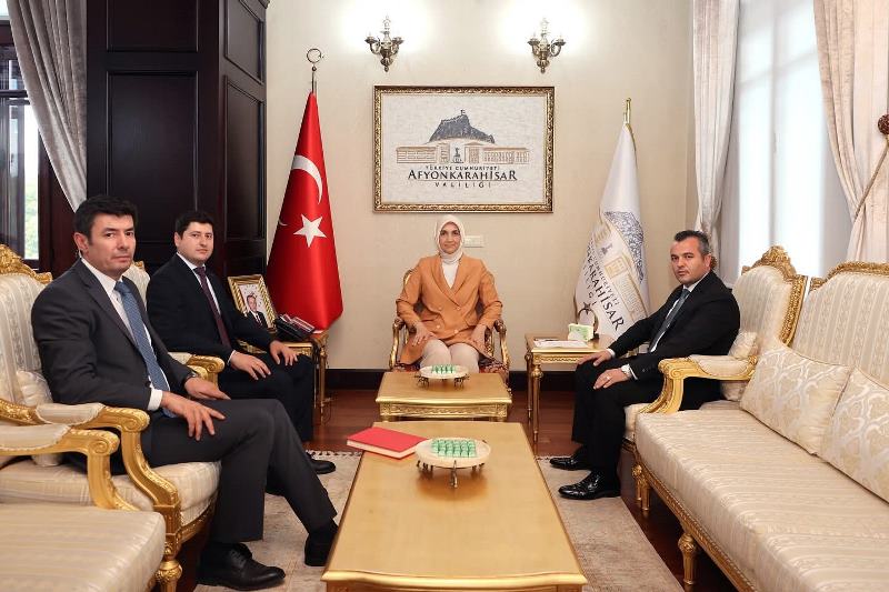 Vali Yiğitbaşı, Vergi Müfettişlerini Makamında Ağırladı