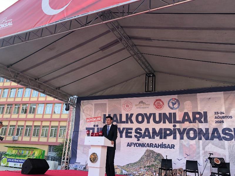 Afyonkarahisar Büyükler Türkiye Halk Oyunları Şampiyonasına Ev Sahipliği Yapıyor
