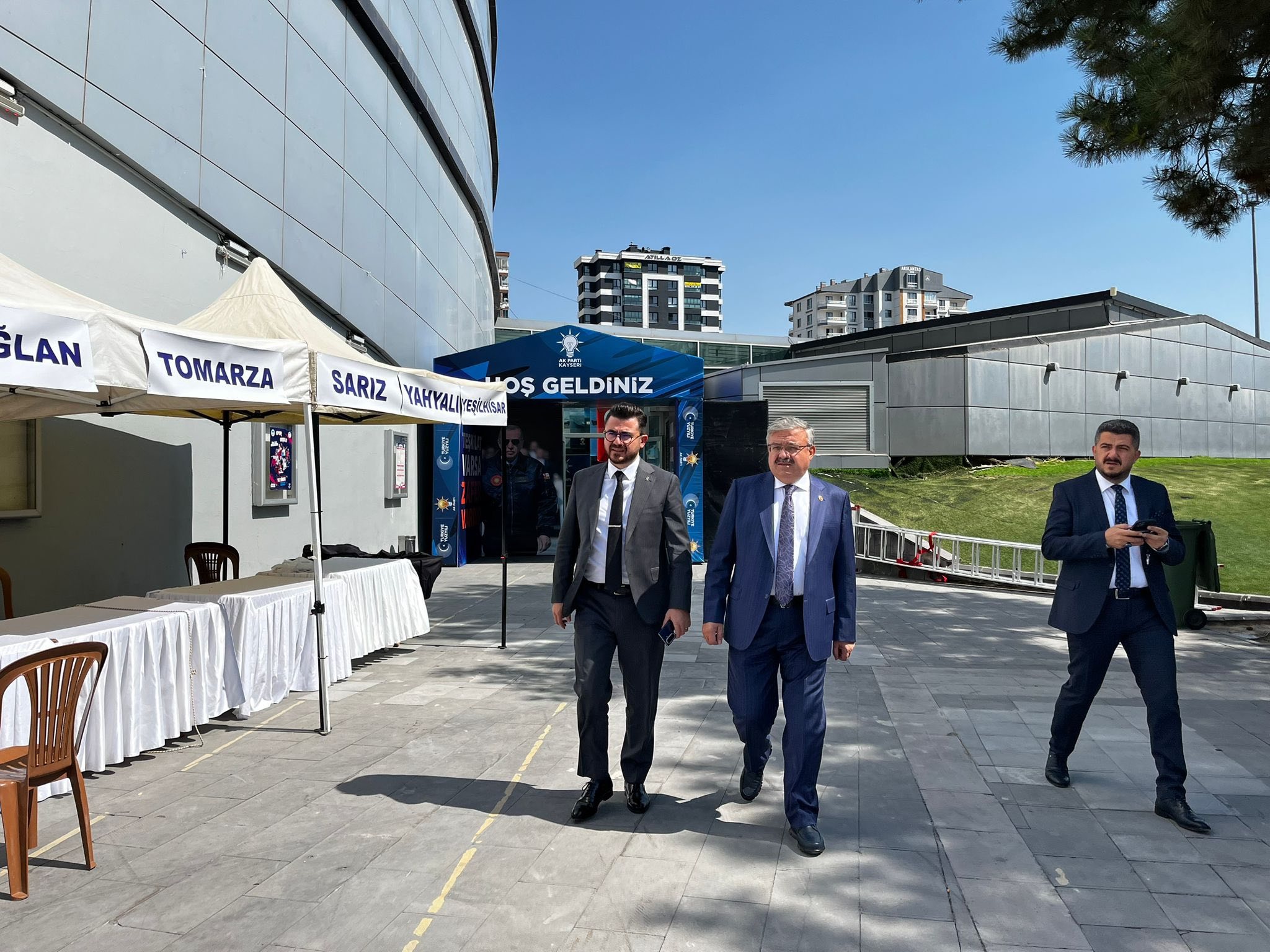 Milletvekili Yurdunuseven, Kayseri’de AK Parti İl Danışma Meclisi Toplantısı İçin İncelemelerde Bulundu