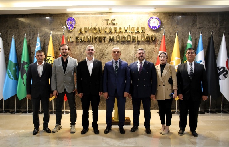 Anahtar Parti’den Emniyet Müdürlüğü’ne Ziyaret