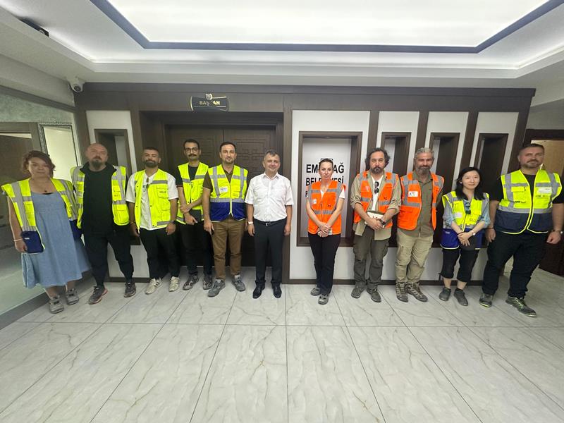 Ankara-İzmir YHT Hattı Şantiye Temsilcilerinden Başkan Koyuncu’ya Ziyaret