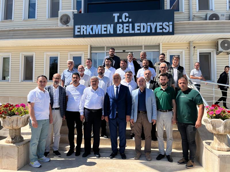 Erkmen’de Projeler Görüşüldü