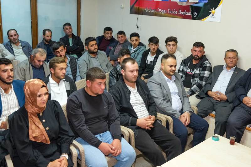 Güçlü Teşkilat, Güçlü Döğer 54 Yeni Üye Ak Parti’de