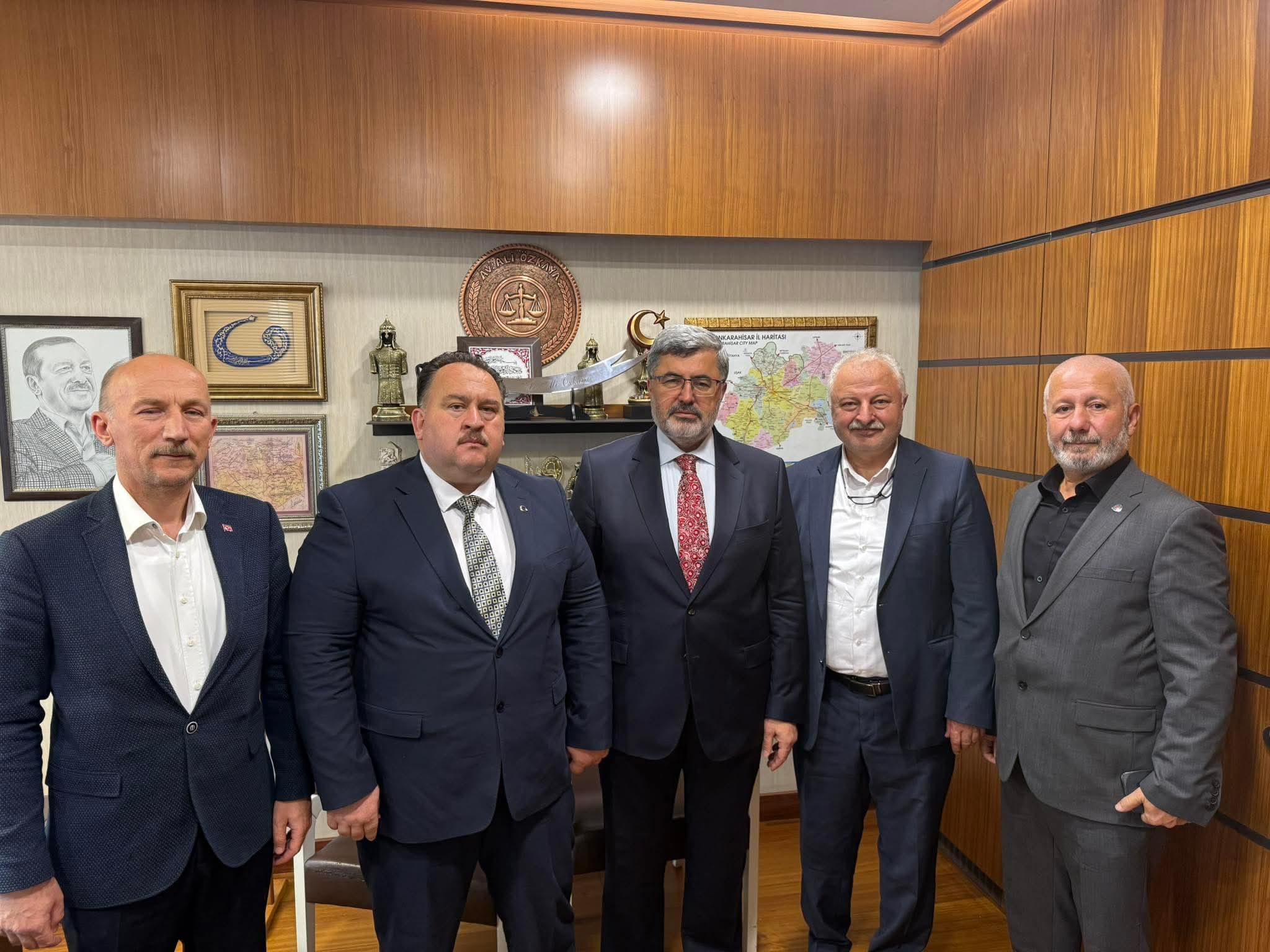 Milletvekili Ali Özkaya, Afyon Heyetini TBMM’de Ağırladı