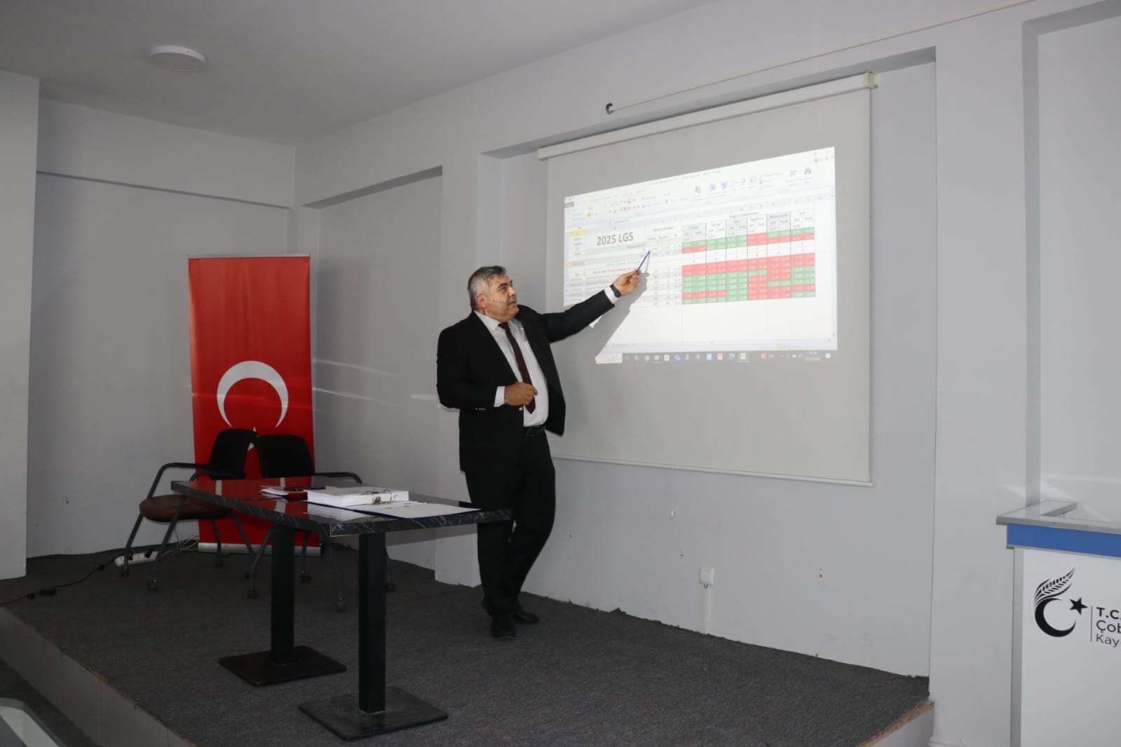 Müdür Sünnetci’den Çobanlar’da Akademik Başarı Odaklı Eğitim Değerlendirmesi