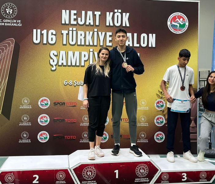 Afyonkarahisarlı Sporcu Nihat Karabacak Türkiye Şampiyonu Oldu