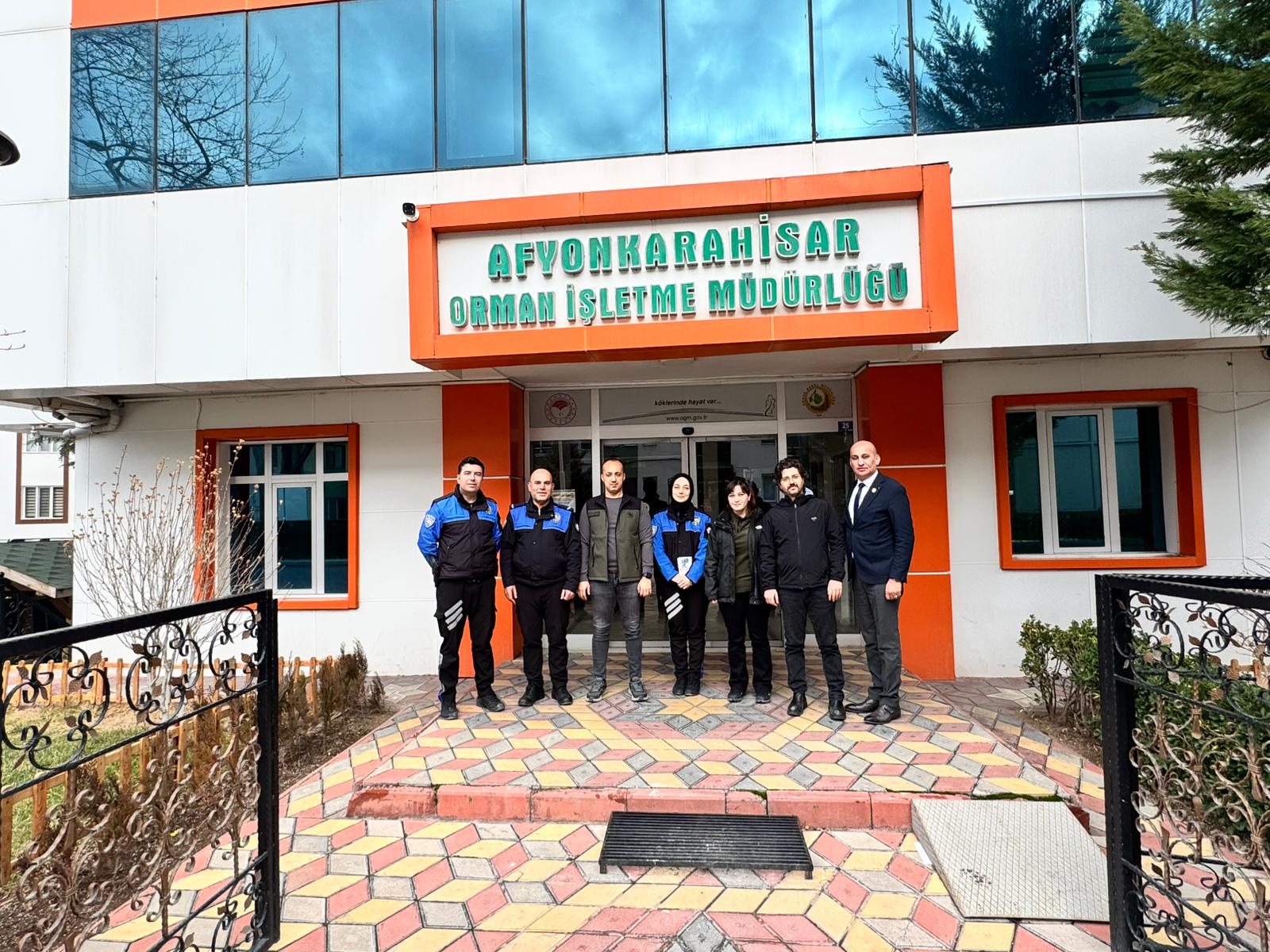 Afyonkarahisar Emniyetinden Kamu Kurumlarına Koordinasyon Ziyareti