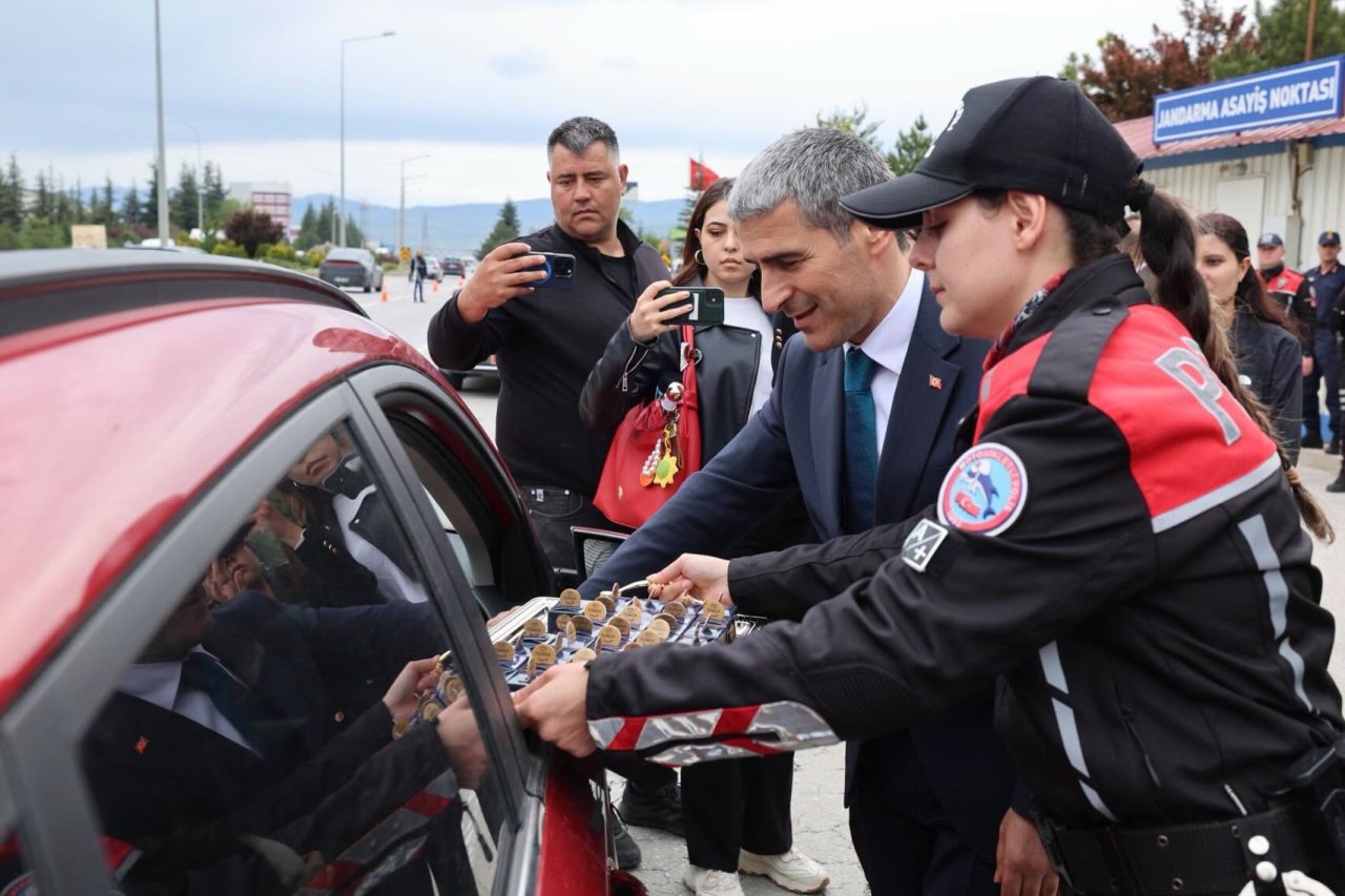 Vali Aktaş’tan Susuz Kavşağı'nda Bayram Denetimi