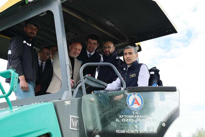 Vali Aktaş Çobanlar-Sülümenli Yolunda İncelemelerde Bulundu