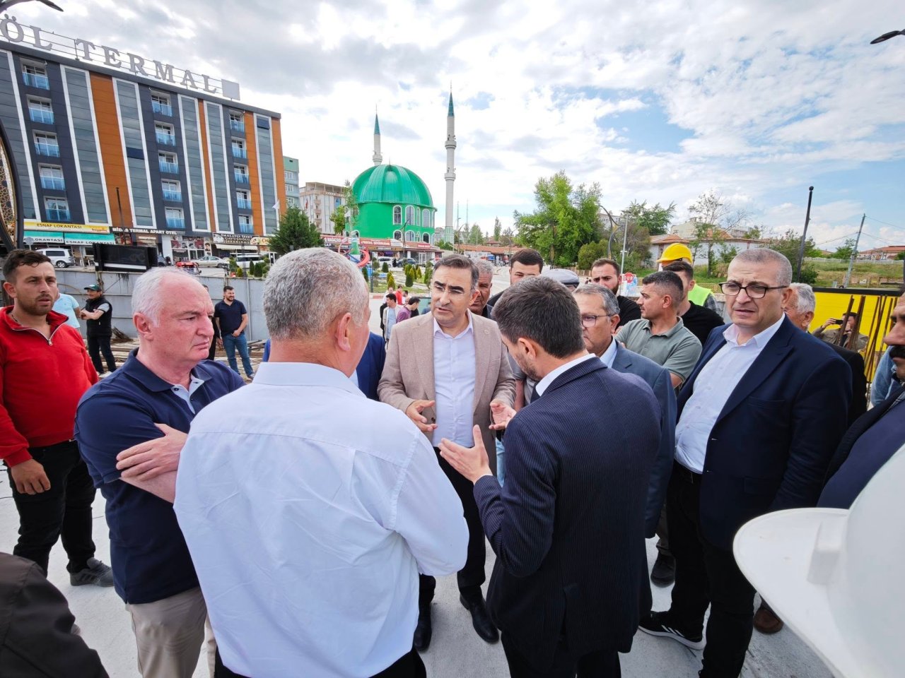 Milletvekili Arslan Gazlıgöl’de İncelemelerde Bulundu