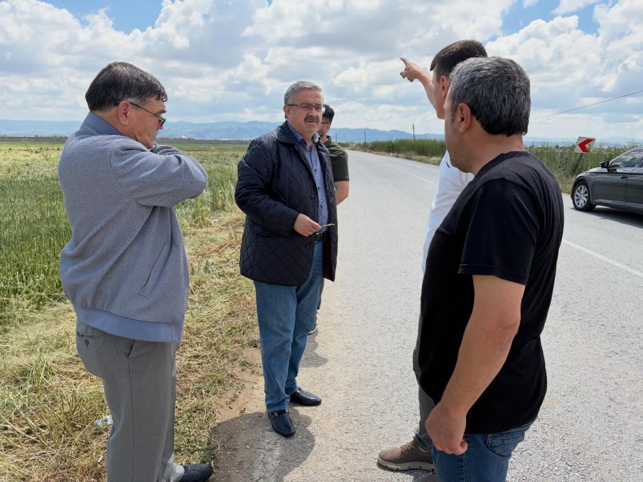 Dolu ve Sağanak Yağış Tarım Arazilerini Vurdu
