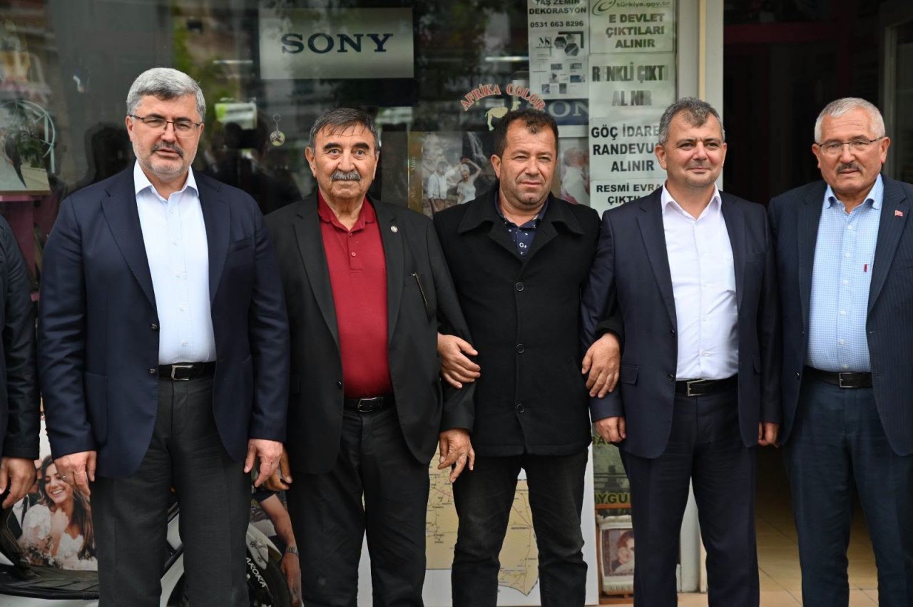 Milletvekili Ali Özkaya Emirdağ’da Vatandaşlarla Buluştu