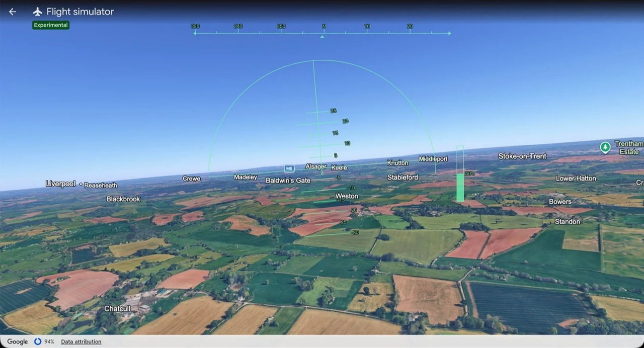Google Earth’e Uçuş Simülatörü Geldi: Dünyayı Artık Kokpitten Keşfetmek Mümkün
