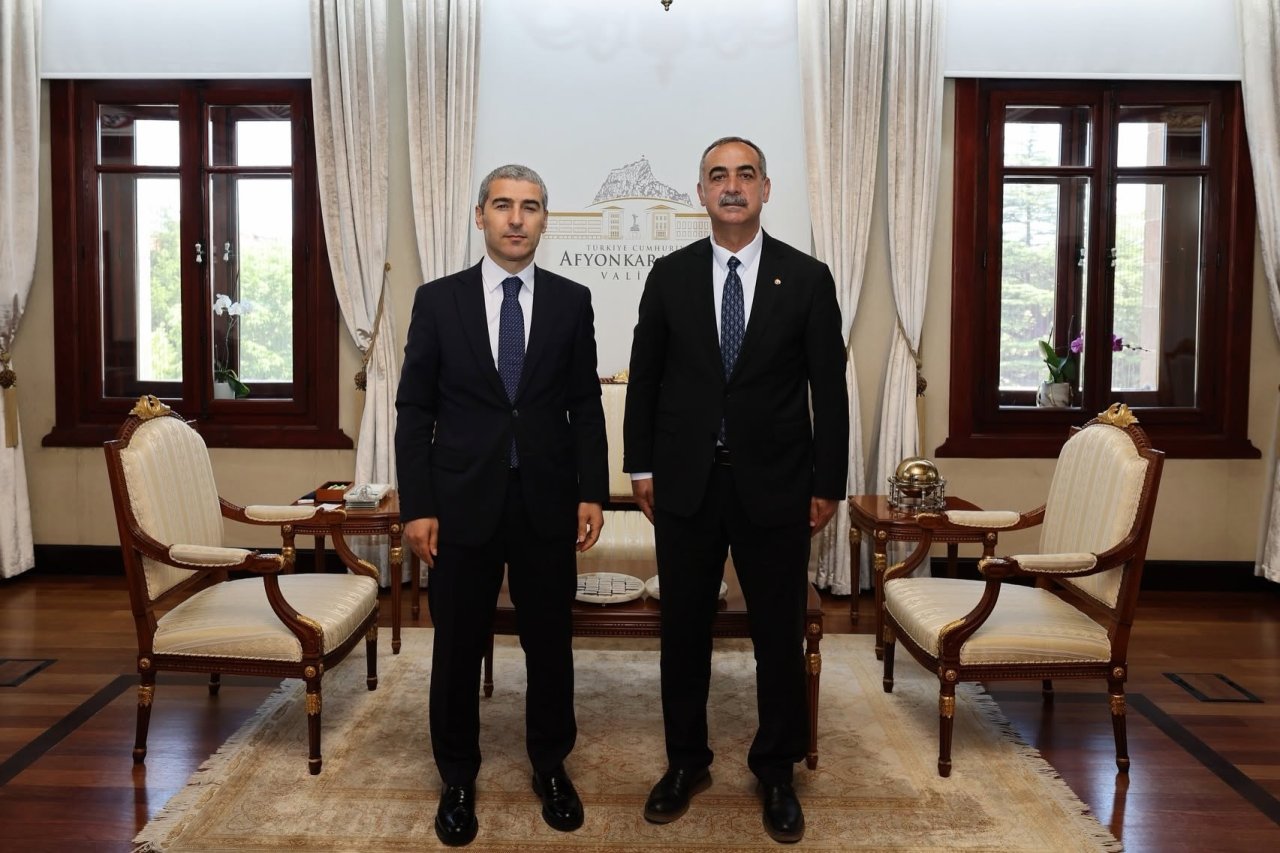 Afyonkarahisar Valisi Aktaş’tan, DMO ve ATSO Heyetine Kabul