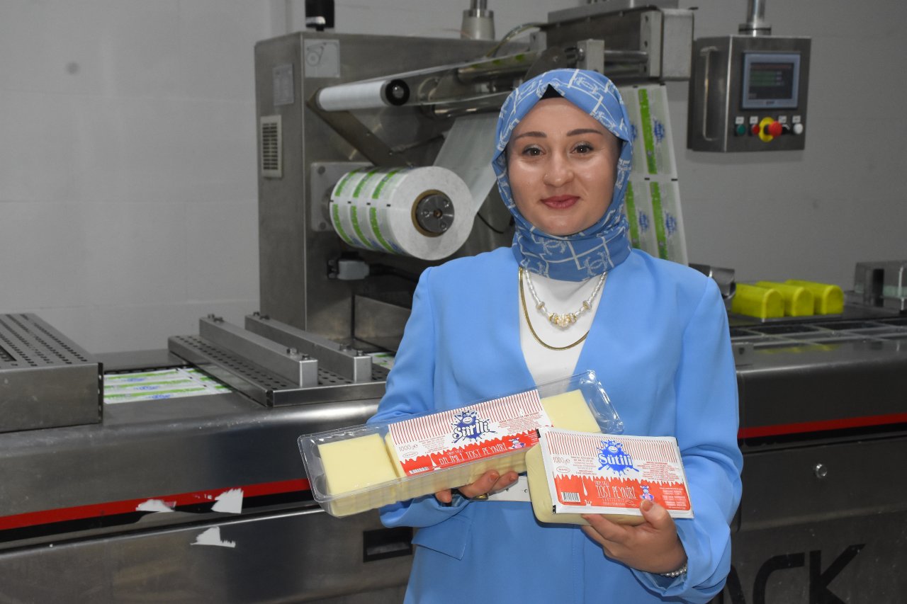 Afyonkarahisar’da 3 Kız Kardeş Babalarının Kurduğu Süt Tesisiyle İhracat Hedefliyor