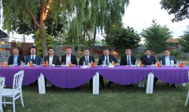Çay Adliye Personeli Veda Yemeğinde Buluştu