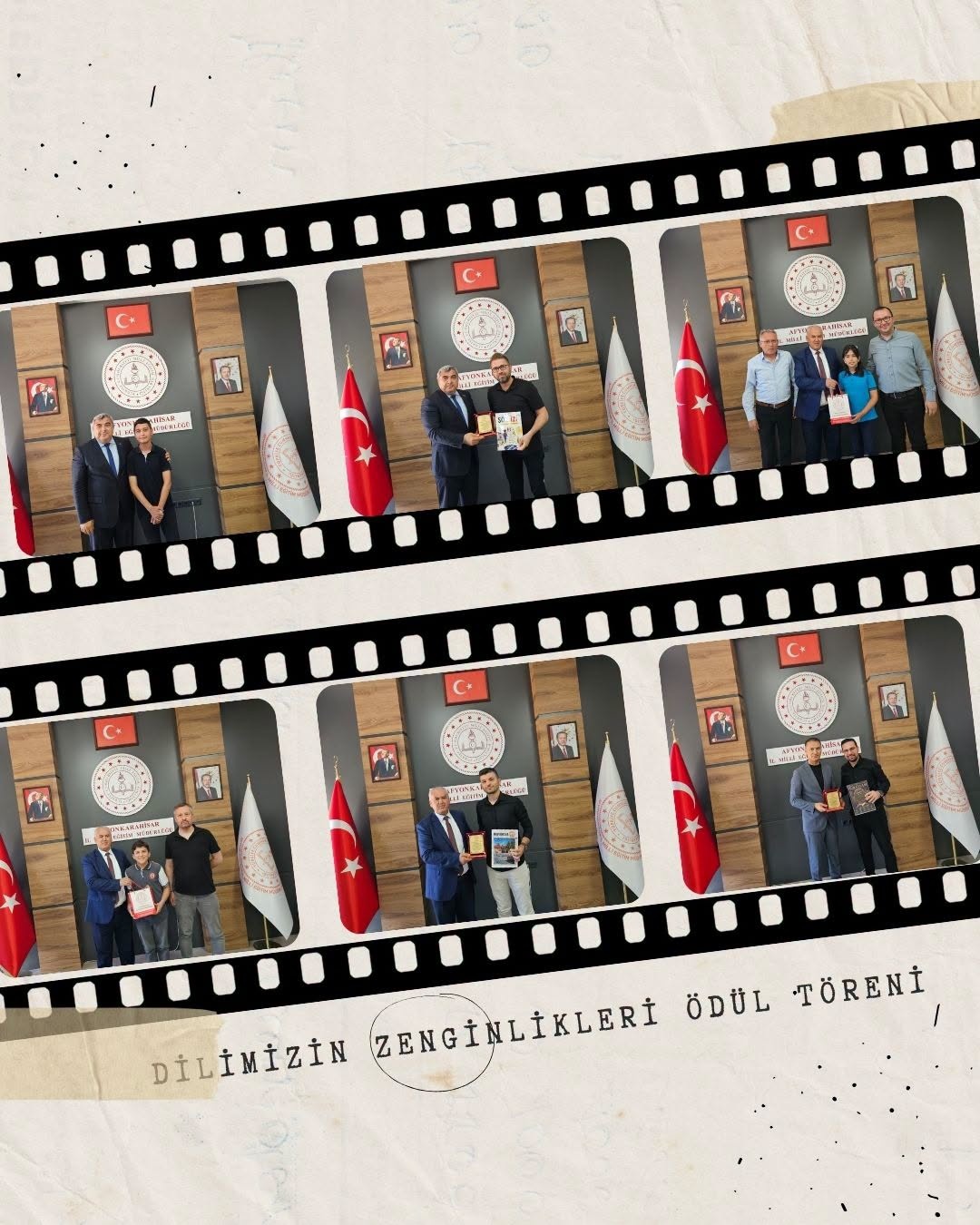 “Dilimizin Zenginlikleri” Projesinde Başarı Gösteren Öğrenciler Ödüllerini Aldı