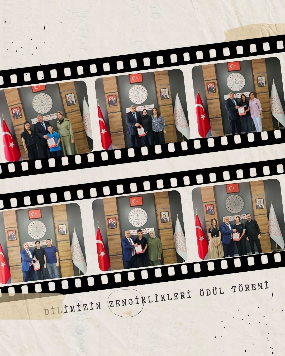 “Dilimizin Zenginlikleri” Projesinde Başarı Gösteren Öğrenciler Ödüllerini Aldı