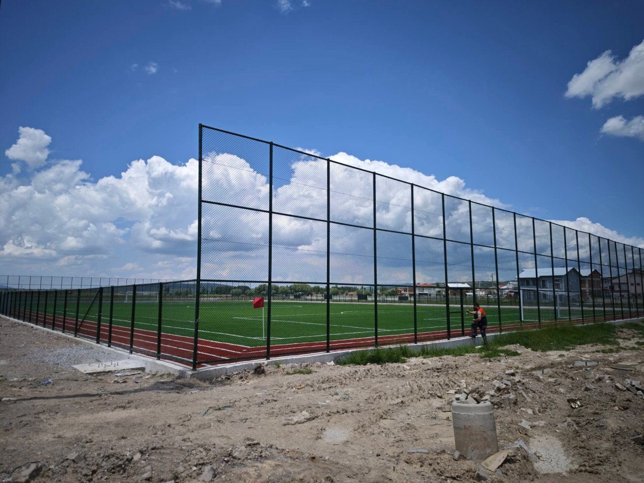 Milletvekili Arslan Döğer Beldesi’nde Yatırımları İnceledi: Spor Kompleksi Açılışa Hazırlanıyor