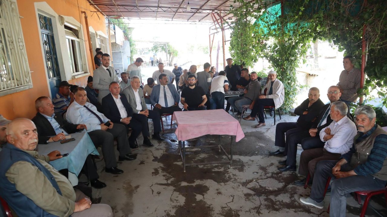 Milletvekili Olgun’dan Beyyazı ve Çıkrık’ta Dolu Hasarı İncelemesi