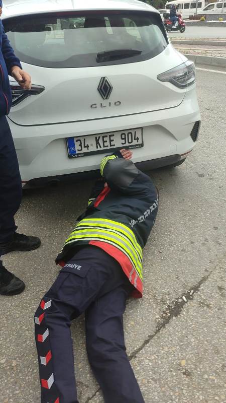 Motor Kaputundaki Minik Misafir Alarm Verdi!