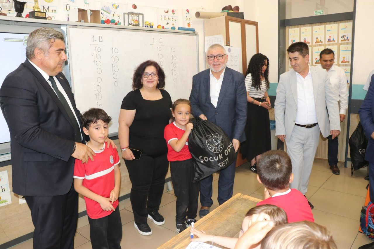 Müdür Sünnetci’den Hoca Ahmet Yesevi İlkokulu’na Ziyaret