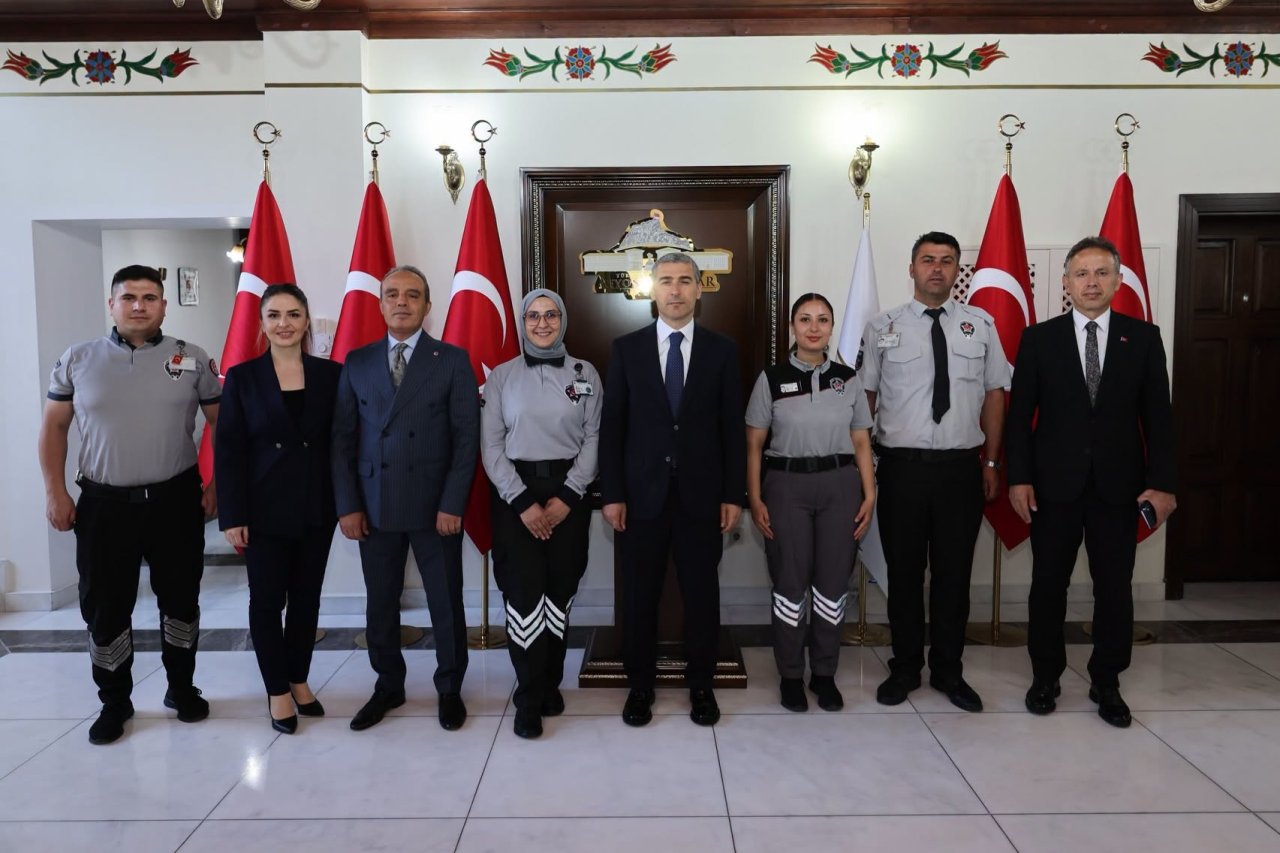 Özel Güvenlik Haftasında Vali Aktaş’a Ziyaret