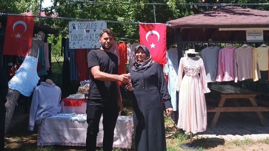 Sandıklı’da Dikiş Nakış Sergisine Yoğun İlgi