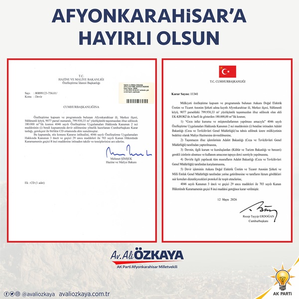 Sülümenli Cezaevi Projesinde Yeni Aşama: 180 Dekarlık Ek Alan Tahsisi Yapıldı