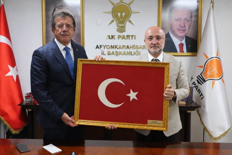 Zeybekci AK Parti Afyonkarahisar İl Başkanlığı’nı Ziyaret Etti