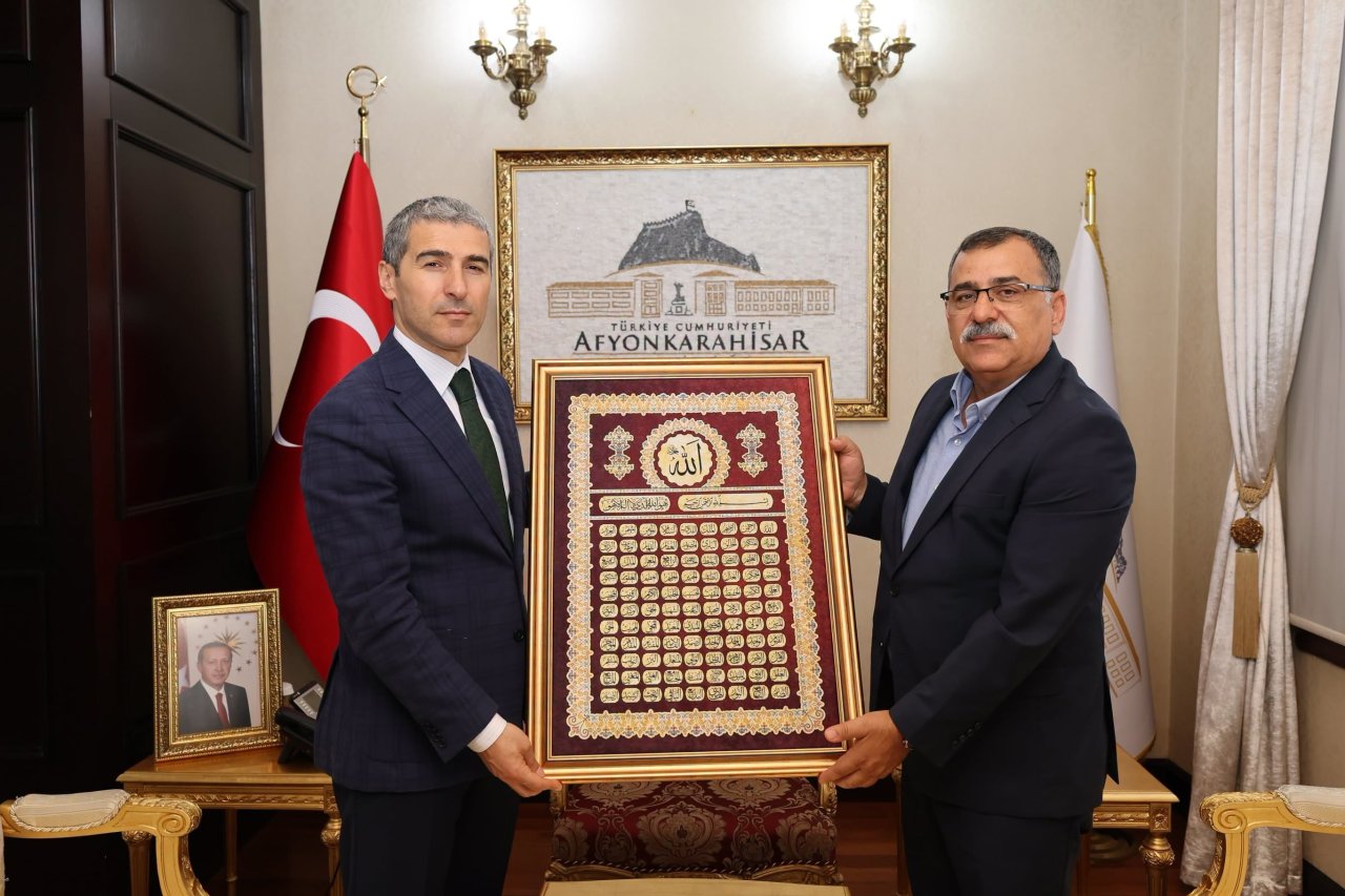 Afyonkarahisar Valisi Dr. Naci Aktaş'a Nezaket Ziyaretleri