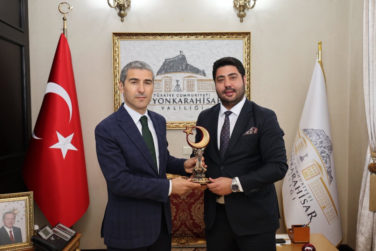 Afyonkarahisar Valisi Dr. Naci Aktaş'a Nezaket Ziyaretleri