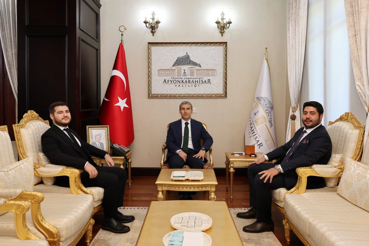 Afyonkarahisar Valisi Dr. Naci Aktaş'a Nezaket Ziyaretleri