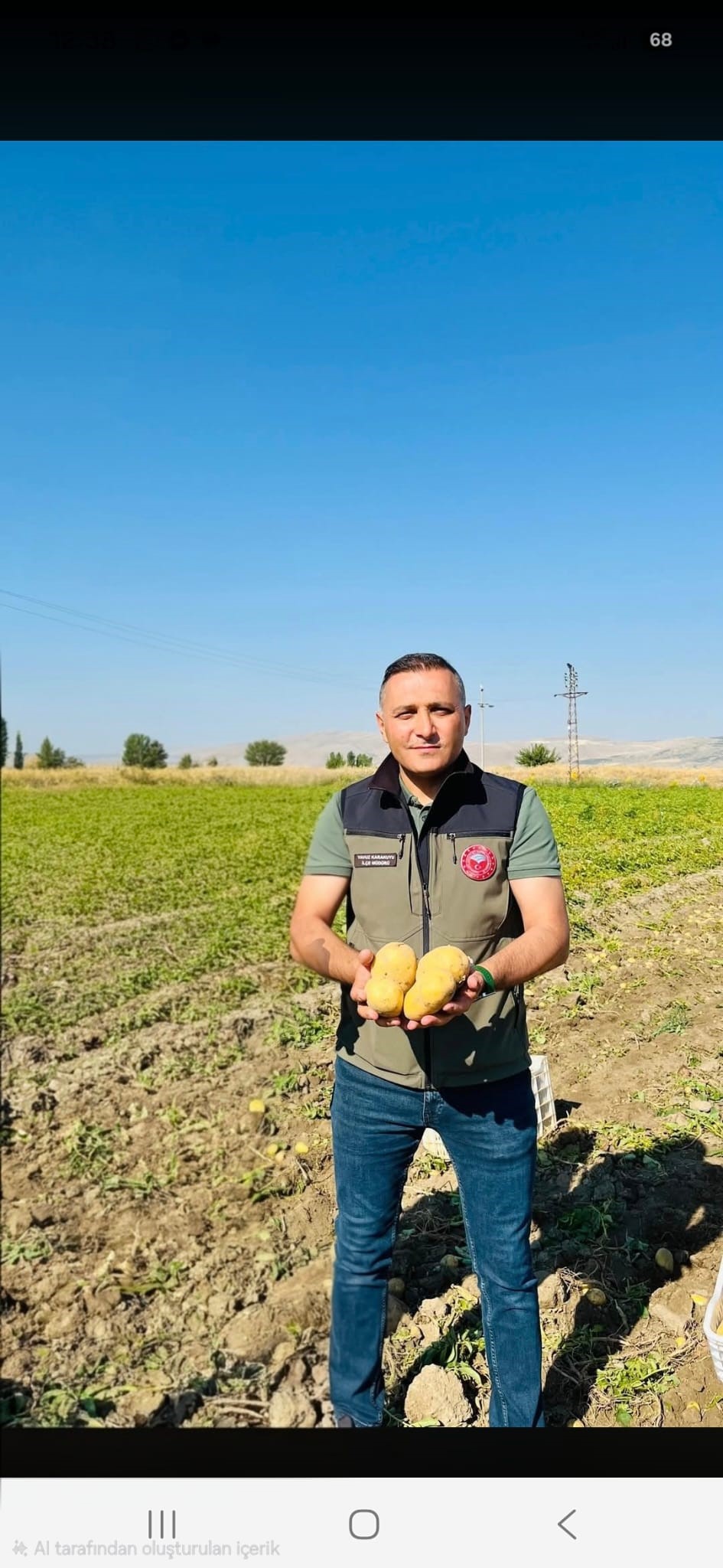 Dinar'da Çölovası Patatesinde Hasat Sezonu Başladı! Üreticinin Yüzü Gülüyor