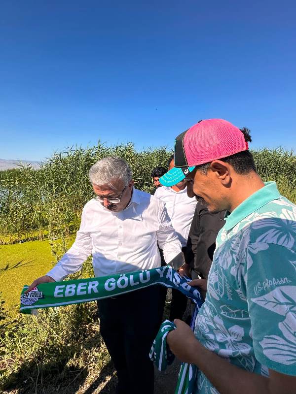 Eber Gölü’nün Geleceği İçin Kritik Mesai: Arıtma ve Doğa Merkezi Talebi