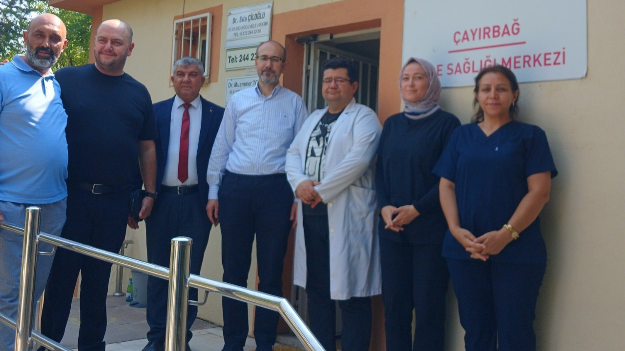 İl Sağlık Müdürü Dr. Hakkı Öztürk’ten Çayırbağ’a Ziyaret
