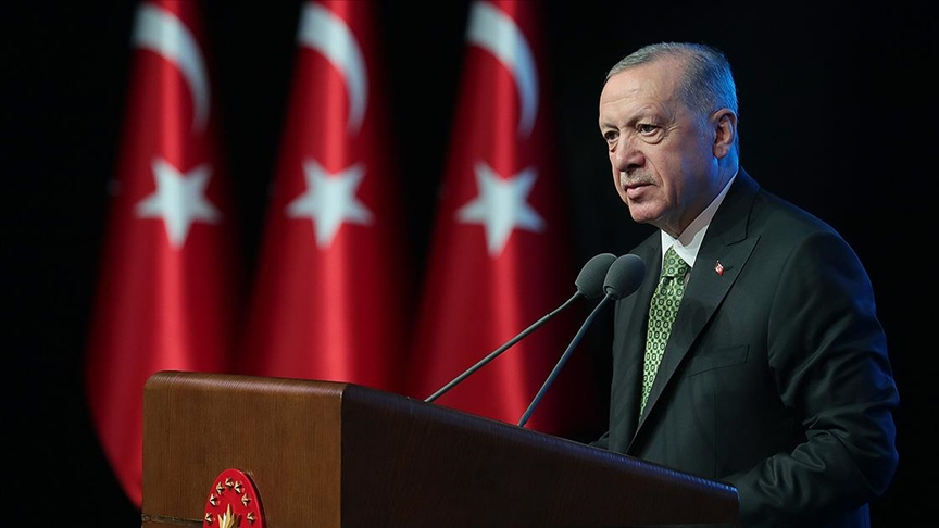 Cumhurbaşkanı Erdoğan: Yeşil Vatan'ı korumak için gece gündüz teyakkuz halindeyiz