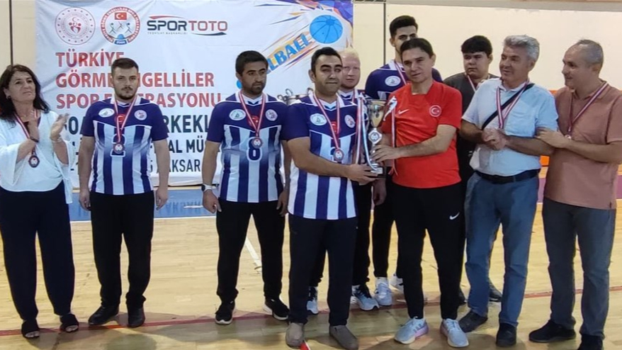 Afyonkarahisar Engelliler Gençlik ve Spor Kulübü Goalball'da 2. Lig'e Yükseldi