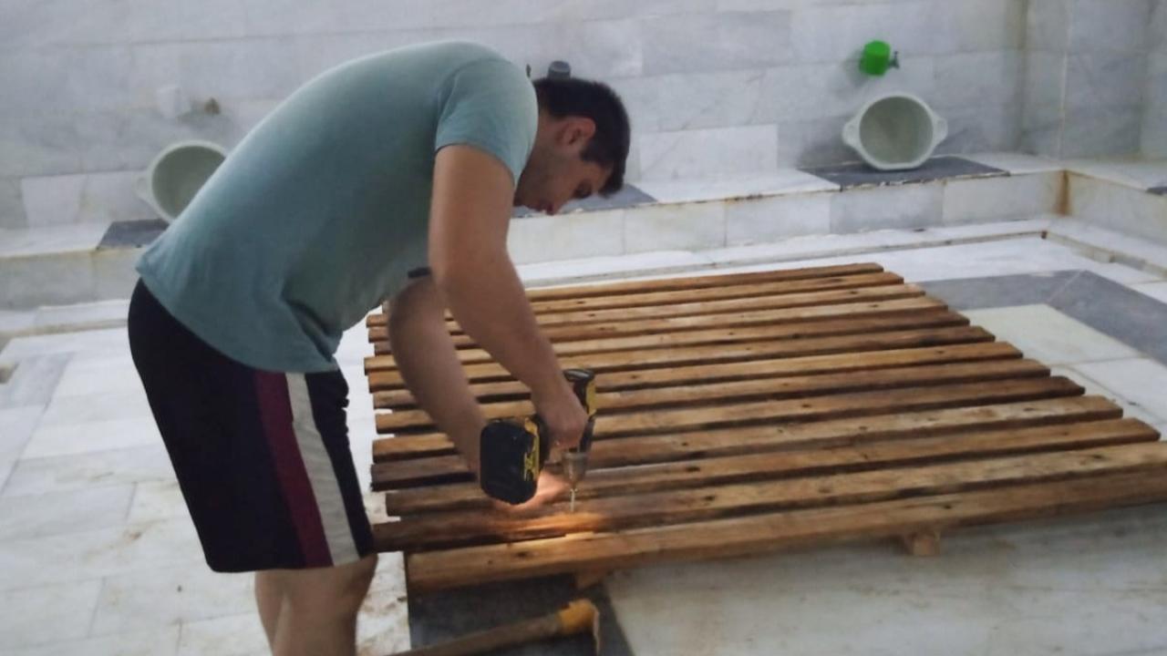 Sandıklı Şehir Hamamı'nda Yenileme Çalışmaları Başladı