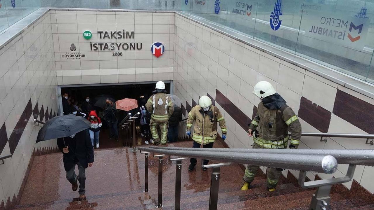 SON DAKİKA: İstanbul Şişhane Metro İstasyonunda İntihar Girişimi!