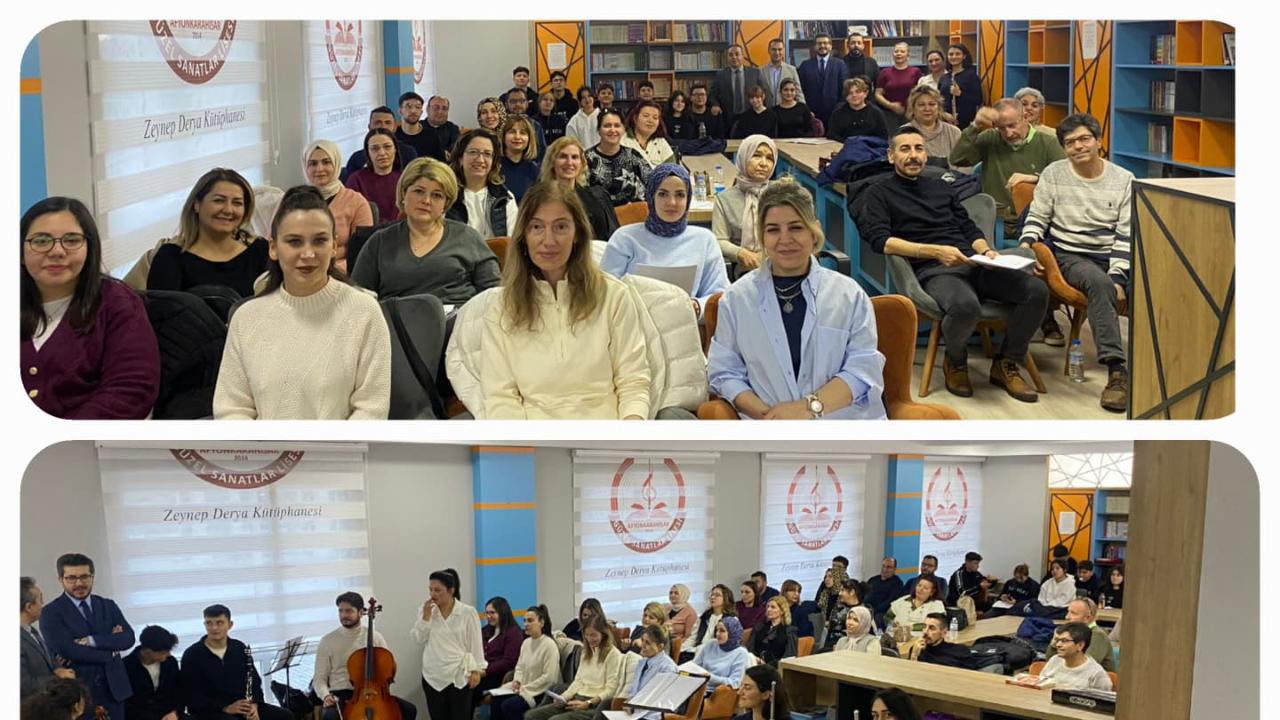Afyonkarahisar’da Sanat Rüzgarı: Maarif Orkestrası Çalışmalarını Sürdürüyor
